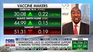 Fox Business Interviews Todos Medical CEO Gerald Commissiong