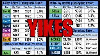 Disney Announces NEW Ticket Prices for Disneyland 