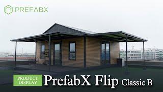 One-take room tour for PrefabX Flip! #cozyhome #prefabhouse #tinyhouse