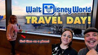 Travel Day! | Starting our WEEK LONG vacation at Walt Disney World