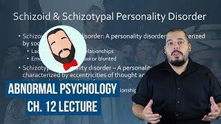 Abnormal Psychology Chapter 12 Lecture