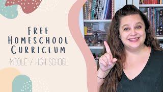 FREE Homeschool Curriculum | Middle and High School | Secular Homeschooling