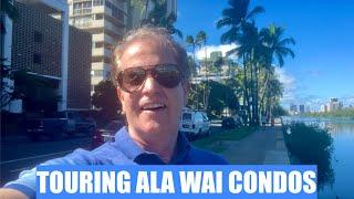 Condos Along the Ala Wai Canal | Waikiki Real Estate Walking Tour