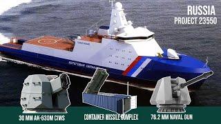 Russia Arms its New Project 23550 Icebreaker with Supersonic Anti-Ship Missiles