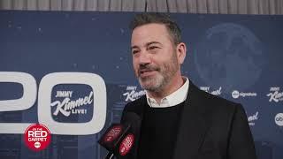 Emmy contenders interviews!  @JimmyKimmelLive and #Encanto, in the variety category at The Emmys.