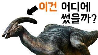 파라사우롤로푸스는 머리 뒤에 달린 볏으로 뭘 했을까?