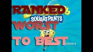 SpongeBob Season 8 Ranked