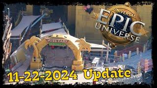 MEGA Universal Epic Universe Construction Update 11-22-2024