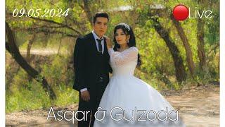 09.05.2024 ASQAR & GULZODA.[ Shodlik ]to’yxonasi Wedding day Bek studio Live