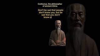 Don't be sad that people don't know you... (Confucius) #quotes #confucius #mariiachochua