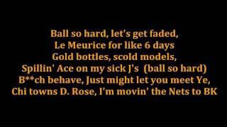 Jay-Z ft Kanye West - Niggas In Paris [LYRICS ON SCREEN HD]