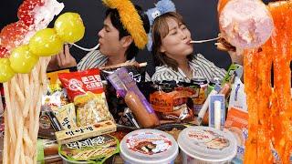 ASMR MUKBANG 이걸 누가 사먹지? 궁금한 편의점 음식 싹다 대신 먹는 먹방! 3대 편의점 싹털기 A convenience store eating show