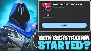 VALORANT MOBILE NEW BETA REGISTRATION STARTED?