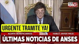 URGENTE Habló Milei - NUEVO TRAMITE OBLIGATORIO Jubilados y Pensionados (PNC) de Anses