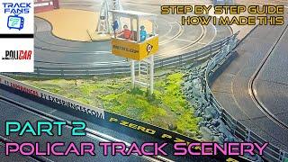 Slot Track Scenery build - What will it look like? #slotcar #scalextric #modelbuilding
