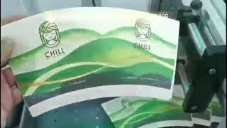 Paper cup fan printing machine high speed low print cost full color