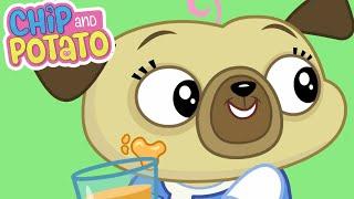 Chip and Potato incrível manhã | Desenhos animados para crianças | WildBrain Para os Pequeninos