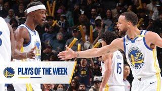 Golden State Warriors Plays of the Week | Week 20 (2024-25 NBA Season)