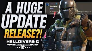 Helldivers 2 Finally Delivers! HUGE Updated Files!