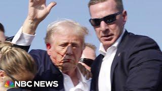 After Trump rally incident, Secret Service releases statement: ‘The former president is safe’