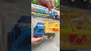 Toy trucks assembly P38, excavator, animal truck #shorts