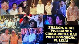 SHARON-KIKO, VICE GANDA CHIKA-CHIKA KAY PRES. MARCOS, FL LIZA!