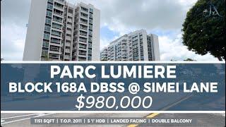 Block 168A Simei Lane - 5-Room DBSS Double Balcony Unit for Sale