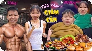Thử Thách Giảm Cân Trong 24H | Min Min TV Minh Khoa