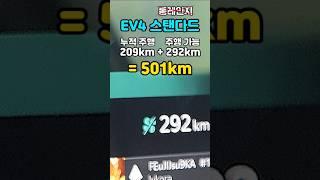 EV4 스탠다드(17인치) 주행거리 실화?