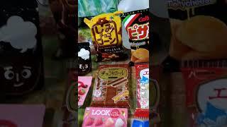 Sweet, Savory & Tasty Japanese Snacks #shorts #japanesefood #japan #snacks #candy #sweets #cookies