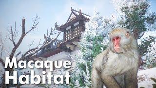 Planet Zoo - Japanese Macaque Habitat Speed Build