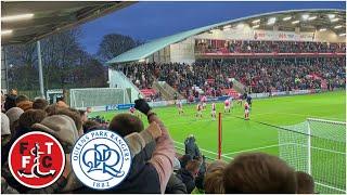 HISTORY MADE!!! FLEETWOOD TOWN VS QUEENS PARK RANGERS VLOG!!!