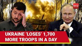 Russia Rains ‘Hellfire On 1,700 Ukrainian Troops’; Destroy 15 French Hammer Bombs, HIMARS & ATACMS
