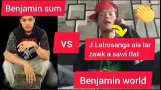 Benjamin World,J.Lalrosanga aia lar zawk a rawn sawi e