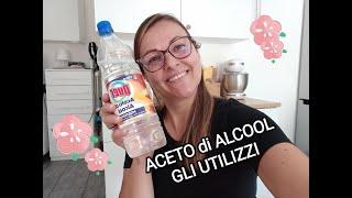 ACETO DI ALCOOLCOME LO UTILIZZO #pulizie #home