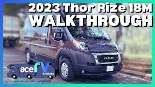 2023 Thor Rize 18M Walkthrough · Ace RV Rentals & Sales