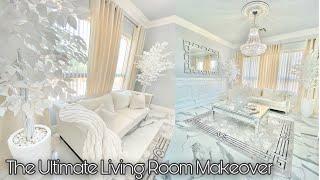 HOUSE TO HOME UPDATE | LIVING ROOM MAKEOVER | DIY WAINSCOTING