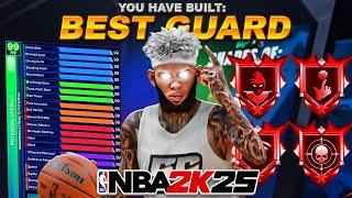 99 3PT + 99 BALL HANDLE + 98 STEAL + 10 LEGEND BADGES is THE BEST SEASON 2 GUARD BUILD in NBA 2K25!