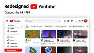 Redesigned Youtube Concept