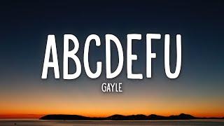 GAYLE - abcdefu (Lyrics)