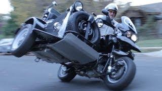 Custom Off-Road BMW R1150GS Adventure Sidecar Built By Boxer Metal GoPro Hero 3+