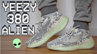 YEEZY 380 ALIEN REVIEW + ON FEET - MOST COMFORTABLE YEEZY EVER?