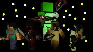 Dream Firework Stunt 4v1 Manhunt. Minecraft Animation