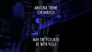 Ahsoka Theme on Banjo #starwars #ahsoka #starwarsmusic #ebow #soundtrack