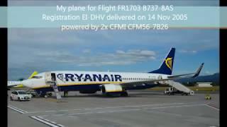Ryanair Flight Review : FR1703 Milan Bergamo - East Midlands