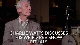 Rolling Stones’, Charlie Watts’ Strange Pre-show Ritual