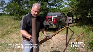 Build Pipe Fences With Ease With Fence Bullet. No Welder No Problem!