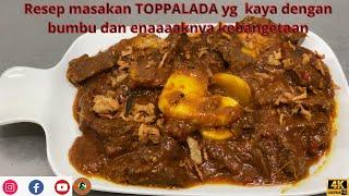 Resep masakan TOPPALADA yg  kaya dengan bumbu dan enaaaaknya kebangetaan