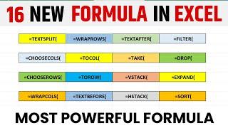 OSM16 Awesome New Formula in Excel 2024 | Excel Latest Formula and Function