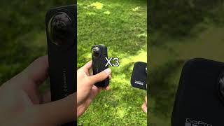 GoPro MAX vs Insta360 X3!! #shorts #gopromaxvsinsta360x3 #insta360x3 #gopromax